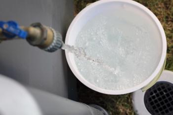 Dirty water after an outage
