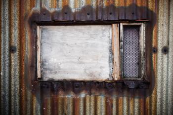 Rusted Corrugated Iron