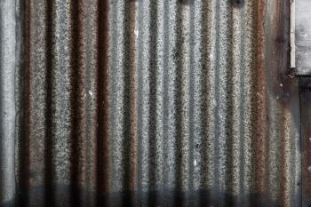 Rusted Corrugated Metal Texture