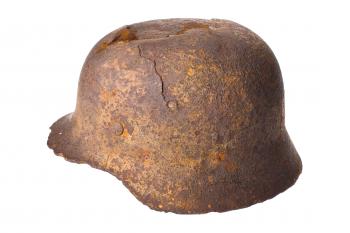 Rusted Helmet