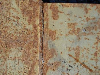rusted metal seam | Free backgrounds and textures | Cr103.com
