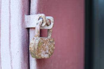 Rusty lock