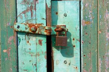 Rusty Old Padlock Free Stock Photo - Public Domain Pictures