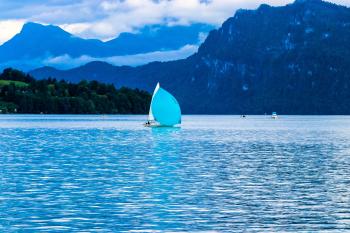 Sailing Boat on Body of Water