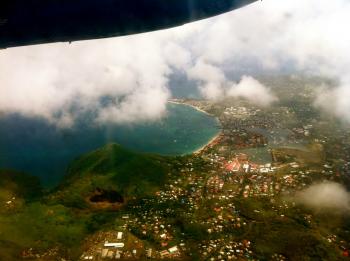 Saint Lucia from the Sky