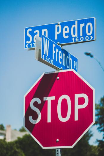 San Pedro Signage