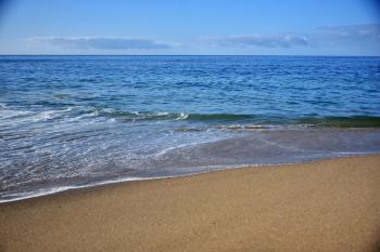 Smooth Sandy Beach Free Stock Photo - Public Domain Pictures