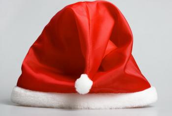 Santa claus red hat