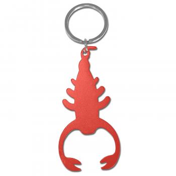 Amazon.com: Scorpion Keyring /Novelty Keychain / Bottle Opener- RED ...