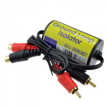 Phono RCA Ground Loop Isolator Female to Male Earthing for Audio ...