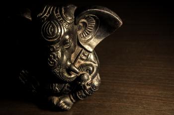 Sculpture Hindu God Ganesha