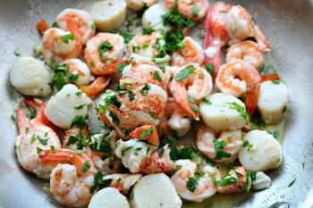 Seafood Lasagna Rollups