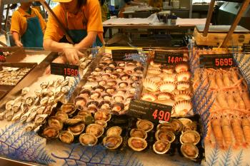 Seafood in Fishmarket