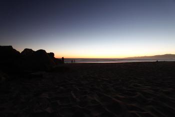 Seashore during Sunset