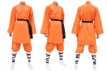 Shaolin Uniform, Cotton+Lyocell, Orange