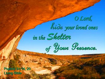 Sheltered in God's Presence
