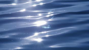 Glare Of The Sun On Water Shiny blue water surface background ...