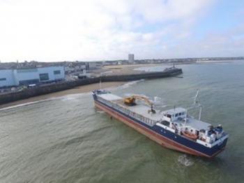 Photos of the broken glass ship run aground off the Margate coast ...