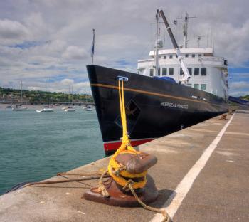 Port of Teignmouth welcomes its first cruise ship | Associated ...