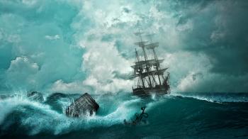 Ship in the Storm