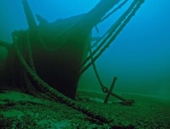 The Thomas Hume bow by Robert Underhill, MSRA | Michigan Shipwreck ...