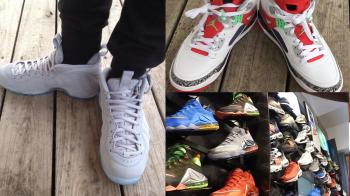 Buying New Pair Of SHOES! Cash Nasty's Shoe Collection! Nike Wolf ...
