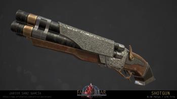 ArtStation - Shotgun Model, Javier Sanz