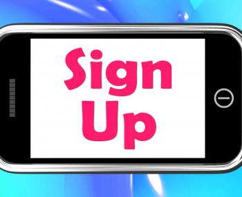Sign Up On Phone Shows Register Online