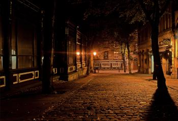 Silent Street during Night