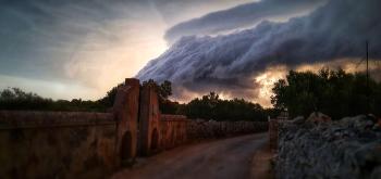 Skies over Brac Island