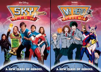 My Hero Academia Cover (Parody of the Sky High DVD Cover) | My Hero ...