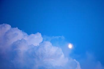 Sky with moon