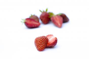 Sliced Fresh Strawberry