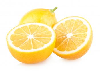 Sliced Healthy Lemons