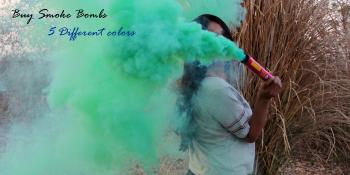 Buy Smoke Bomb Cracker or Color Smoke Stick - Rainbow fog Colors ...