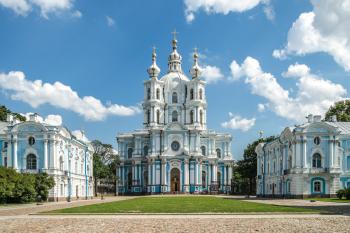 A Look At Russian Architecture: Смольный Собор - Smolny Cathedral ...