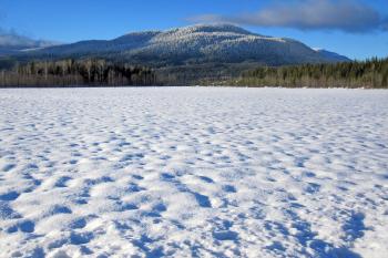 Snow-covered Field in Terrace – menino.com
