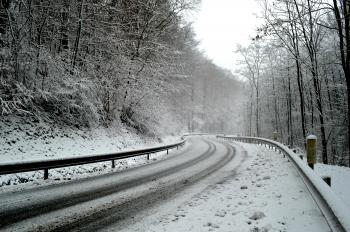Snow Road – Abi Crawley Photography