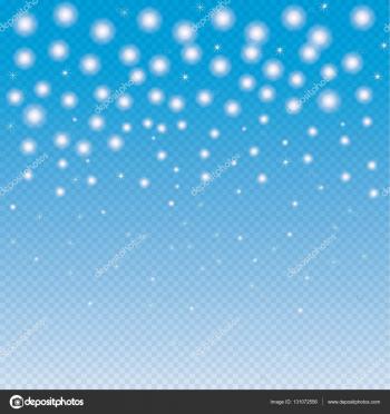 Snow. Neon white glittering snow dust trail sparkling particles on ...