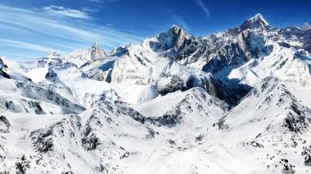 Snowy Mountain Peaks ❤ 4K HD Desktop Wallpaper for 4K Ultra HD TV ...