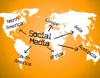 Social Media Indicates World Wide Web And Blogging