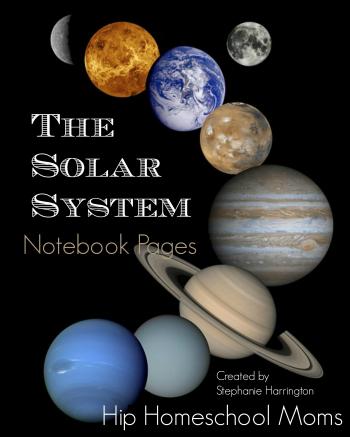 Solar System Notebook Pages | Hip Homeschool Moms