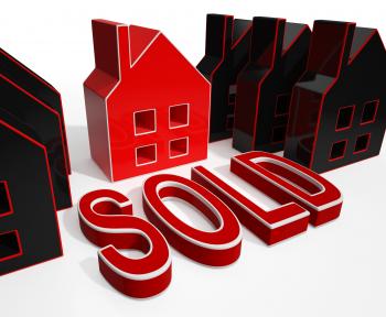 Sold House Displays Sale Of Real Estate