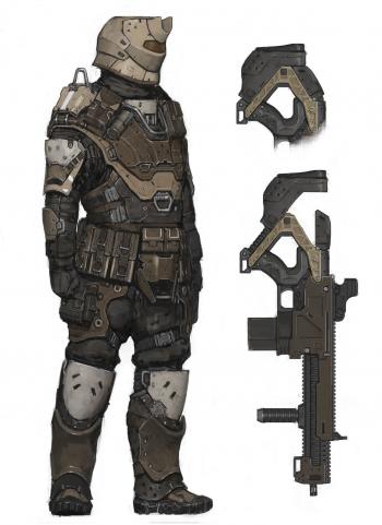 ArtStation - Future Soldier, Ariel Perez