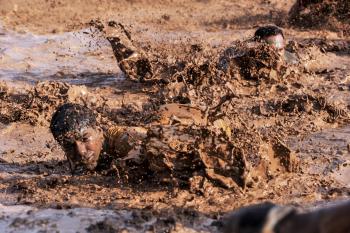 Soldiers in the Mud