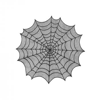 Spider Web Table Topper - Sin in Linen
