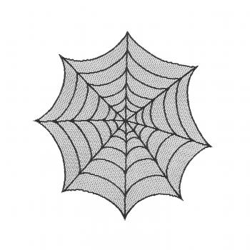 Amazon.com: Heritage Lace Spider Web 20-Inch Round Doily, Black, Set ...