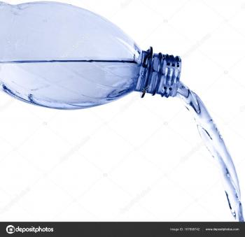 Water bottle splash — Stock Photo © billiondigital #167698742