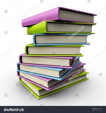 Stack Books 3d Illustration Stock Illustration 80414665 - Shutterstock