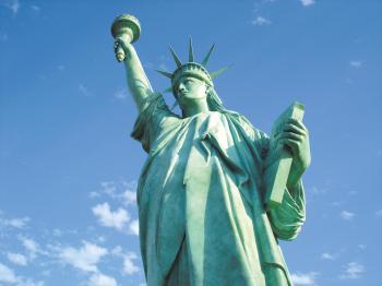 Colmar Alsace France Tourist Office - Statue of liberty